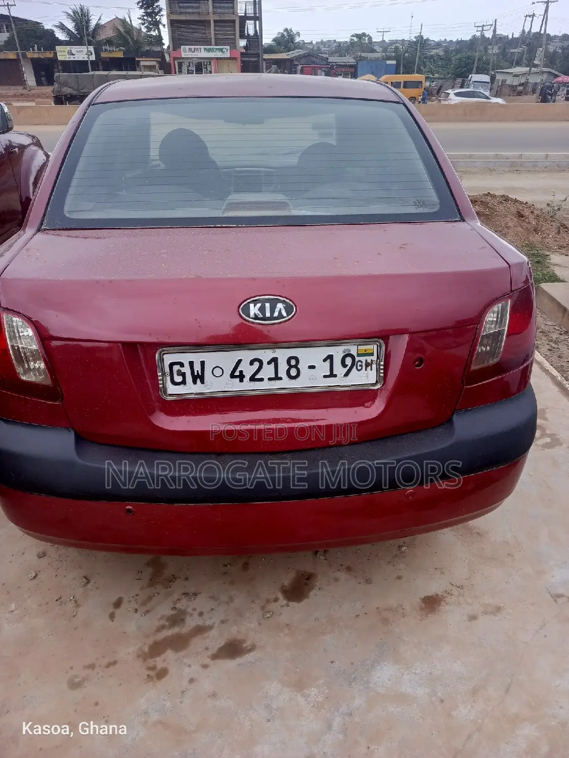 Kia Rio 2009 Red
