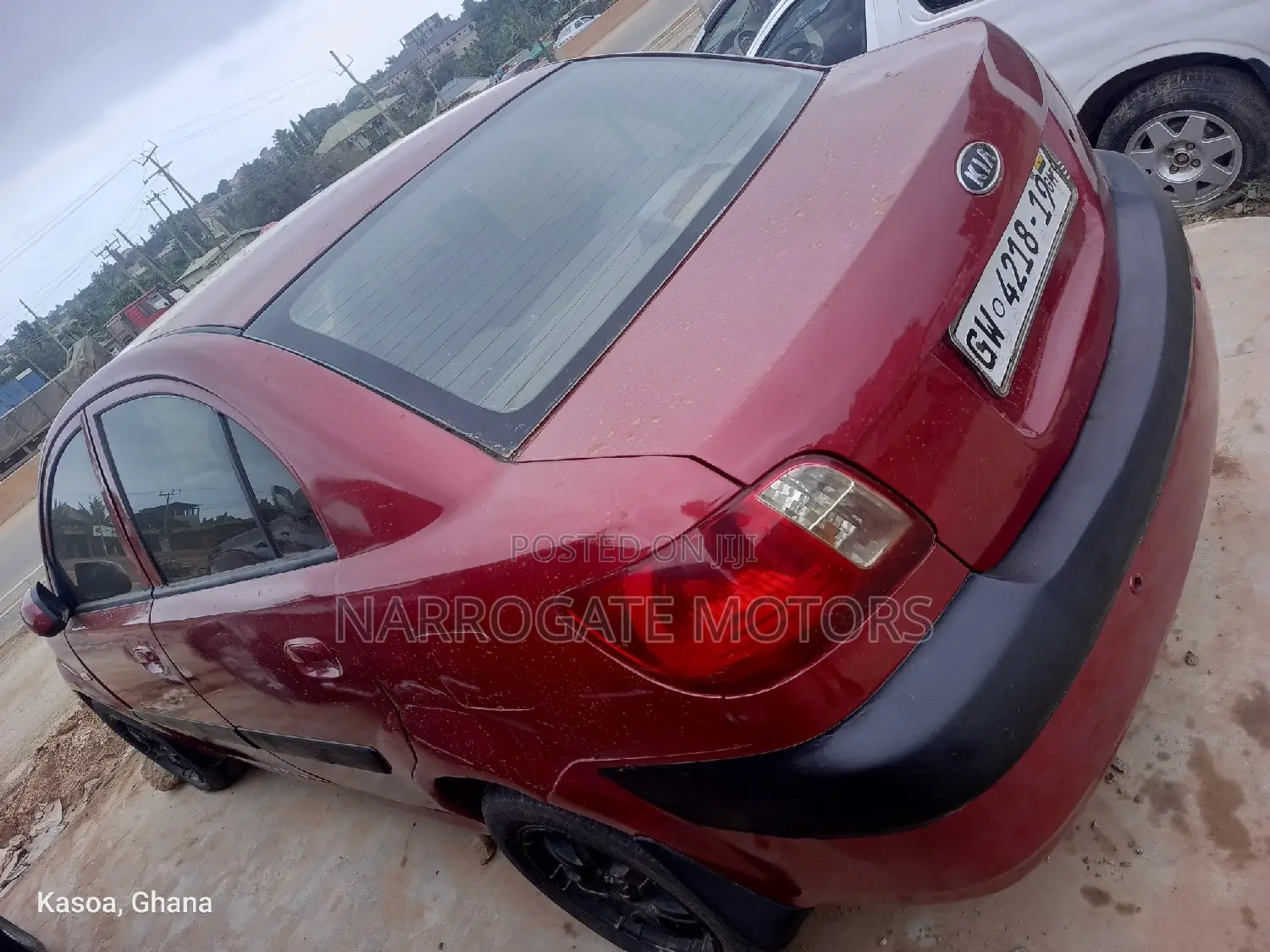 Kia Rio 2009 Red