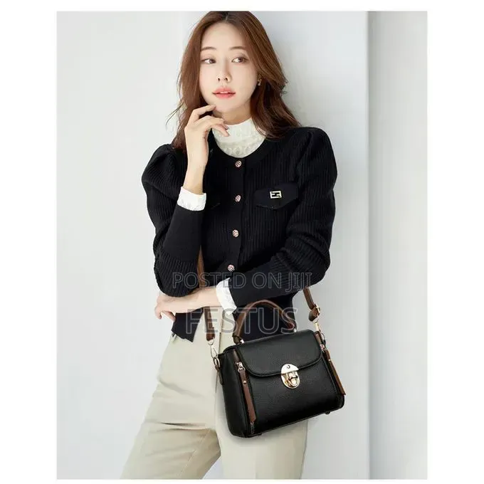 Women's Retro Crossbody Shoulder Bag – Stylish Small Square Handbag