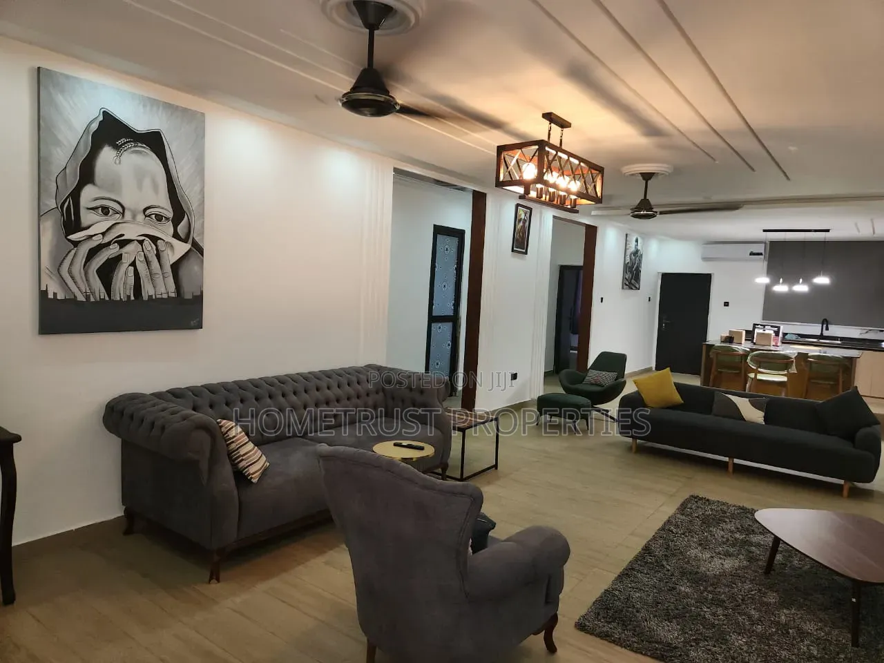 Furnished 2bdrm Apartment in Achimota Ofankor, Overhead for rent