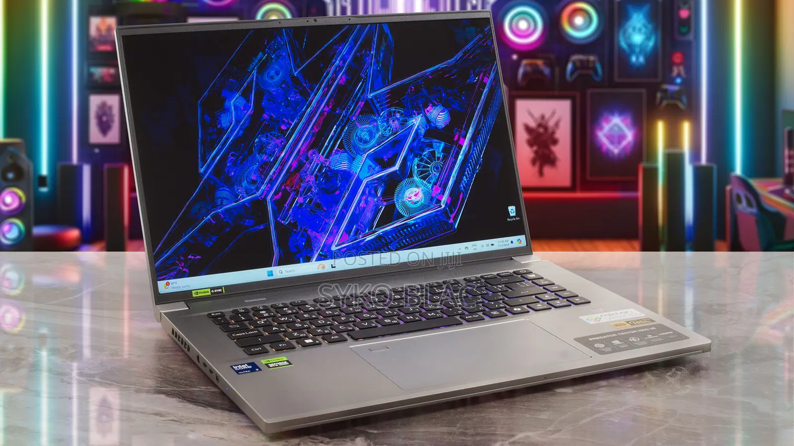 New Laptop Acer Predator Triton 16 32GB Intel Core i9 eMMC 2T