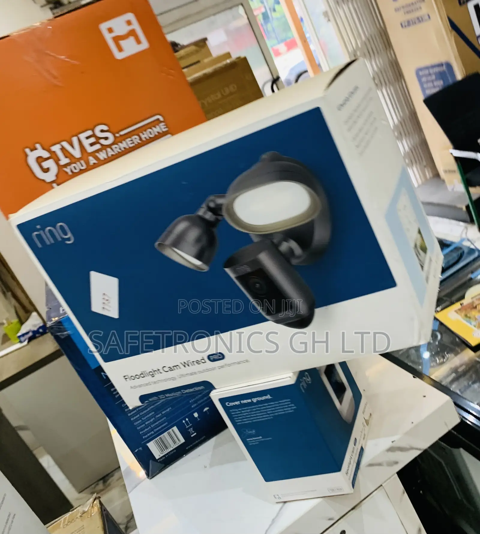 Durable Sleek Ring Spotlight Cam Pro | Outdoor Security Camera