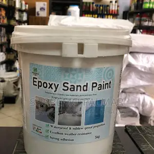 Epoxy Sand Paint 5kg – Waterproof Decorative Stone Texture Coating