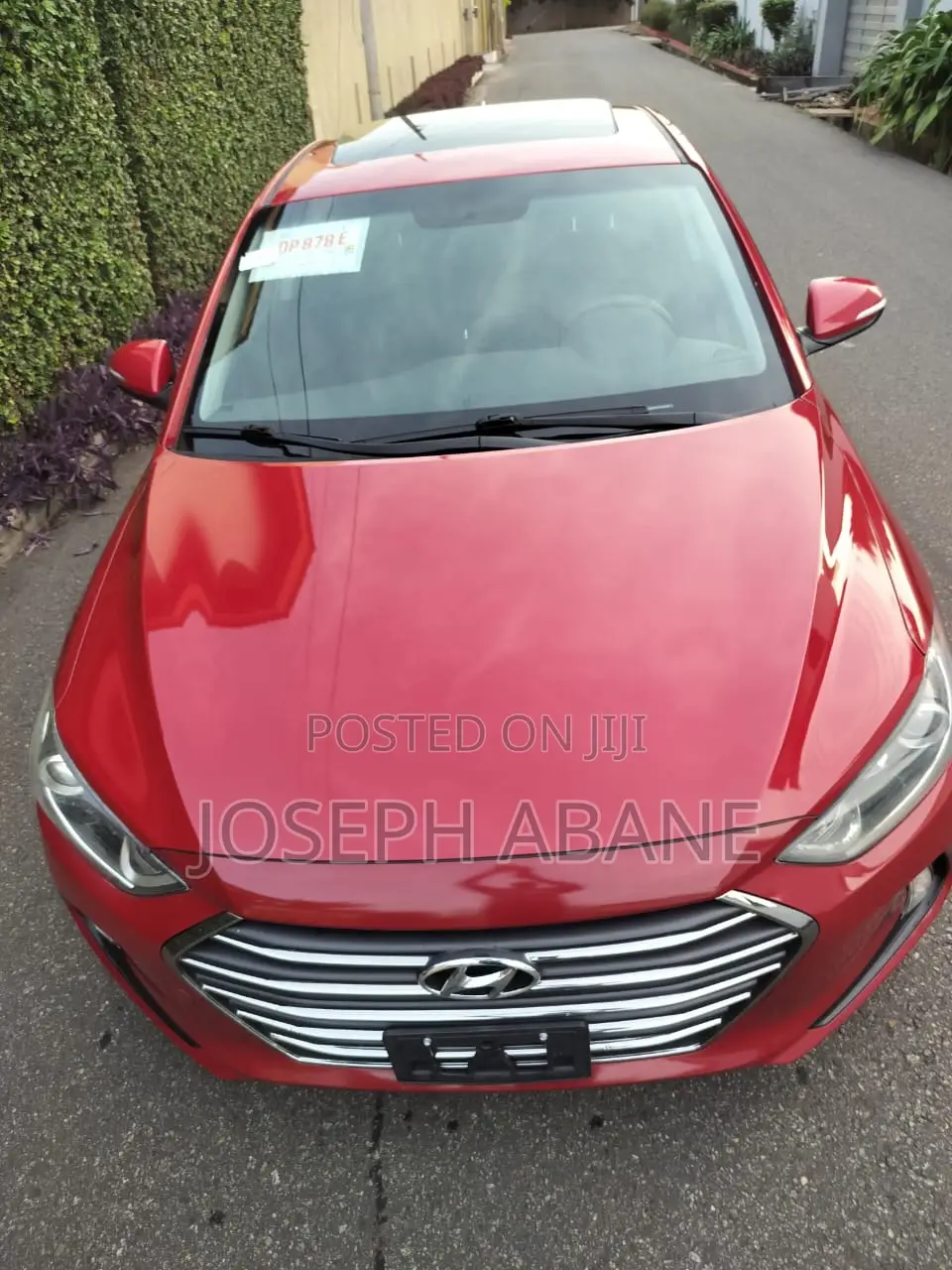 Hyundai Elantra 2018 Burgundy