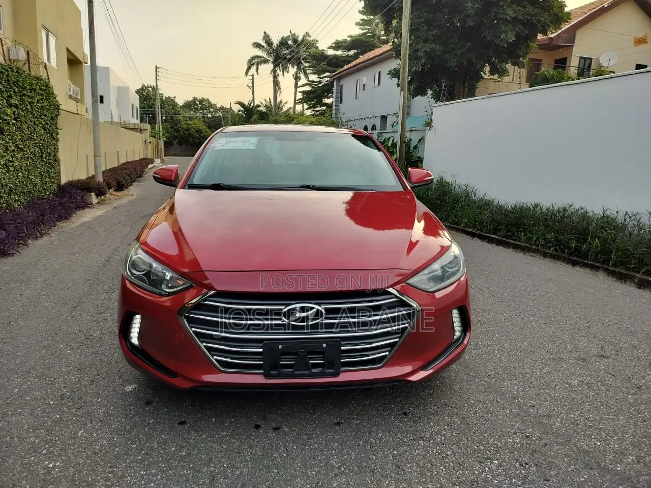 Hyundai Elantra 2018 Burgundy