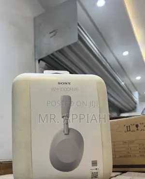 Shop Sleek Sony Xm6 Wireless Headphone(Noise Cancelling)