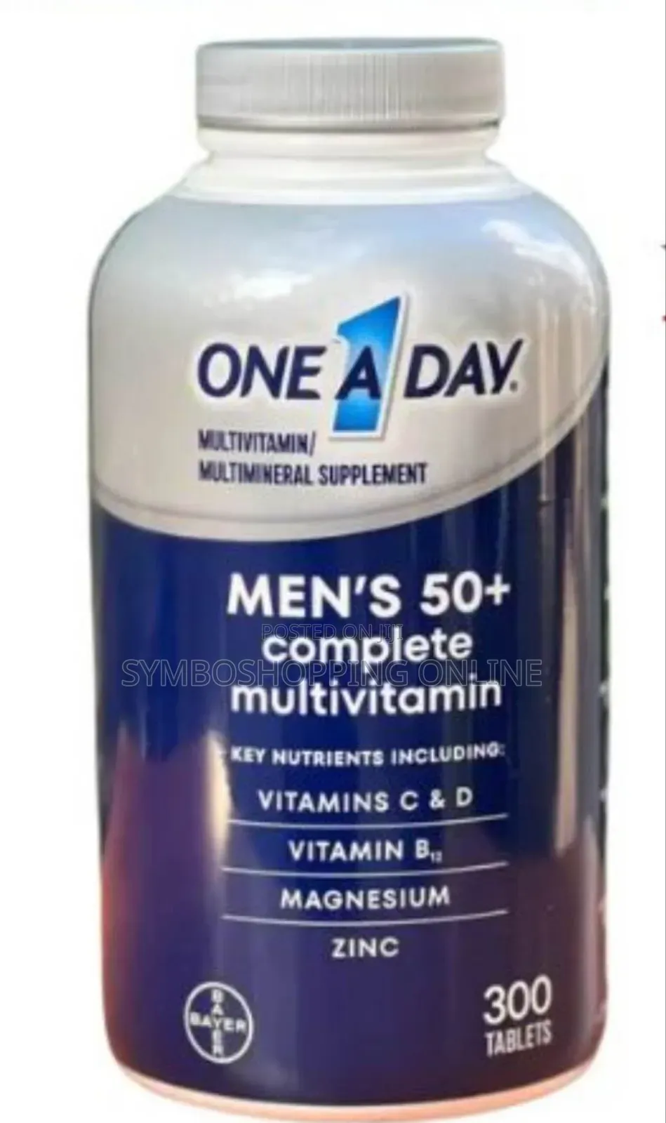 One a Day Men's 50+ Complete Multivitamin