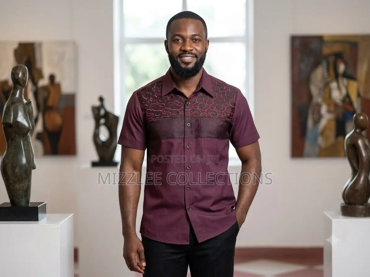 Quality Linen Short Sleeves Shirt for Men L-2xl