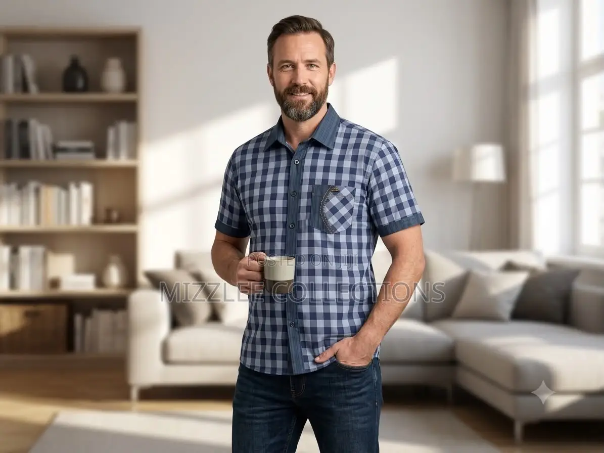 Quality Linen Short Sleeves Shirt for Men L-2xl