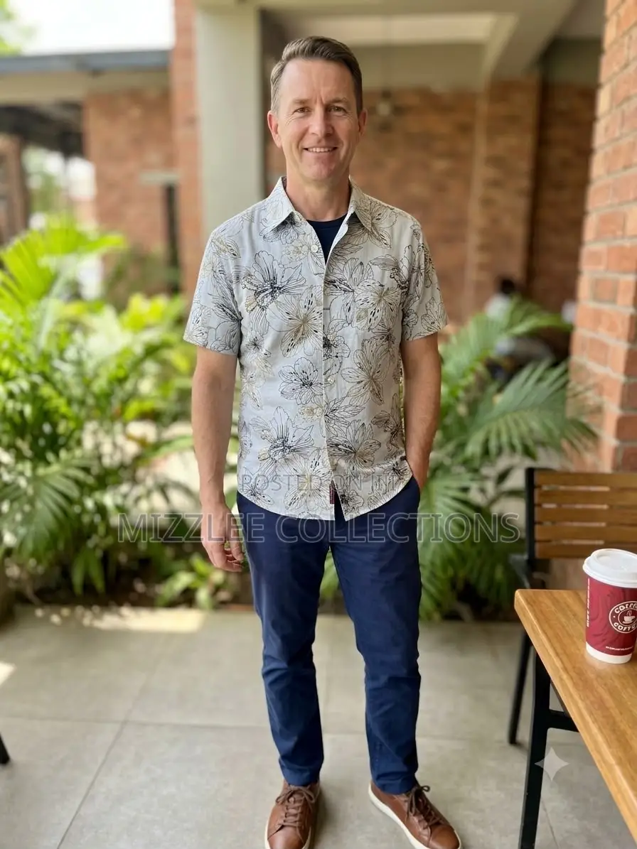 Quality Linen Short Sleeves Shirt for Men L-2xl