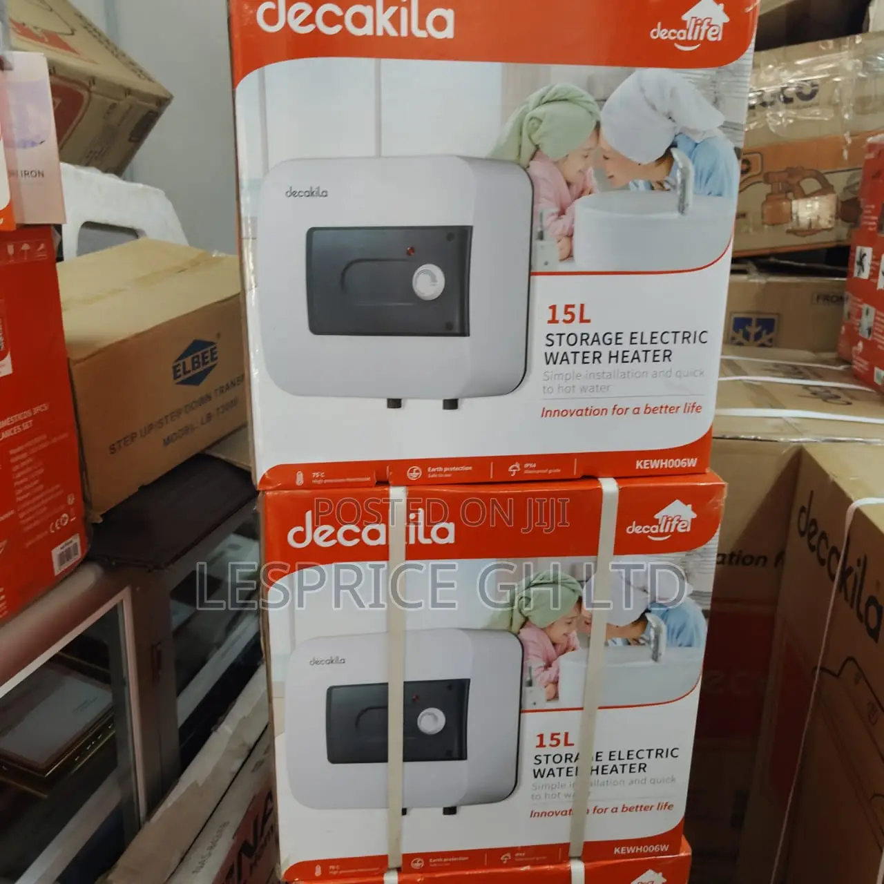 Very Nice and Portable 15L Storage 1500W Electrical Water Heater