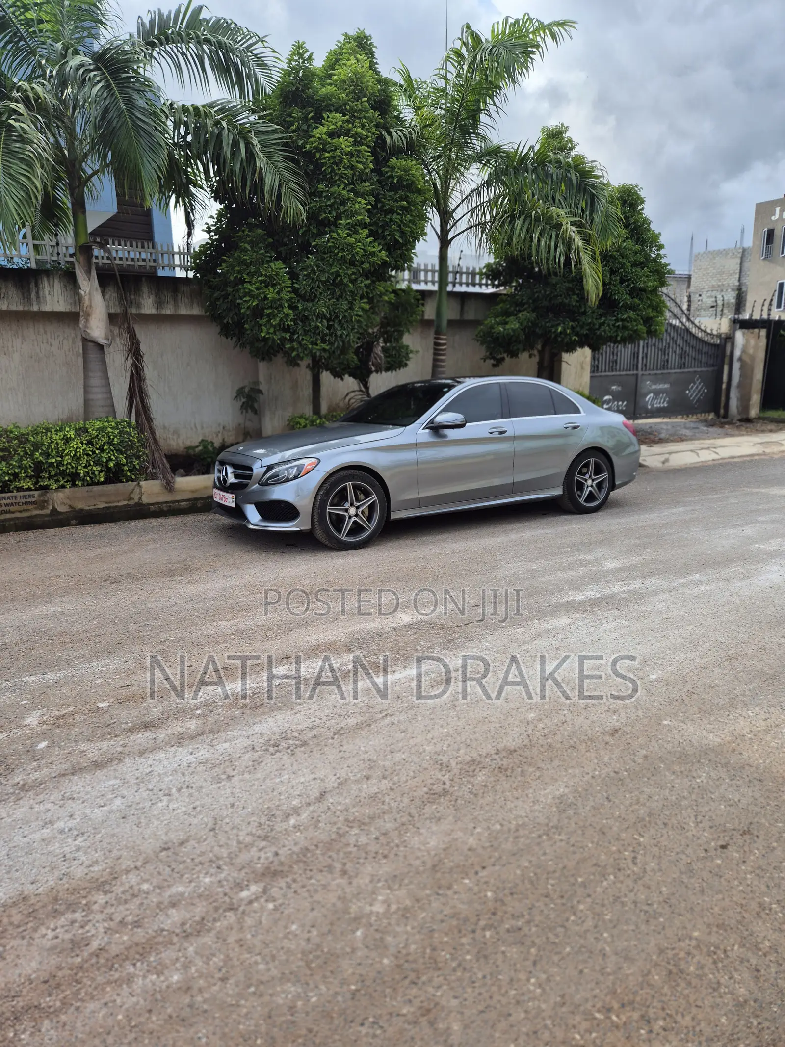 Mercedes-Benz C300 Luxury 4Matic Sedan AWD (2.0L 4cyl 7A) 2016 Gray