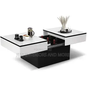 Center Table(Modern Coffee Table, Extendable With Storage)