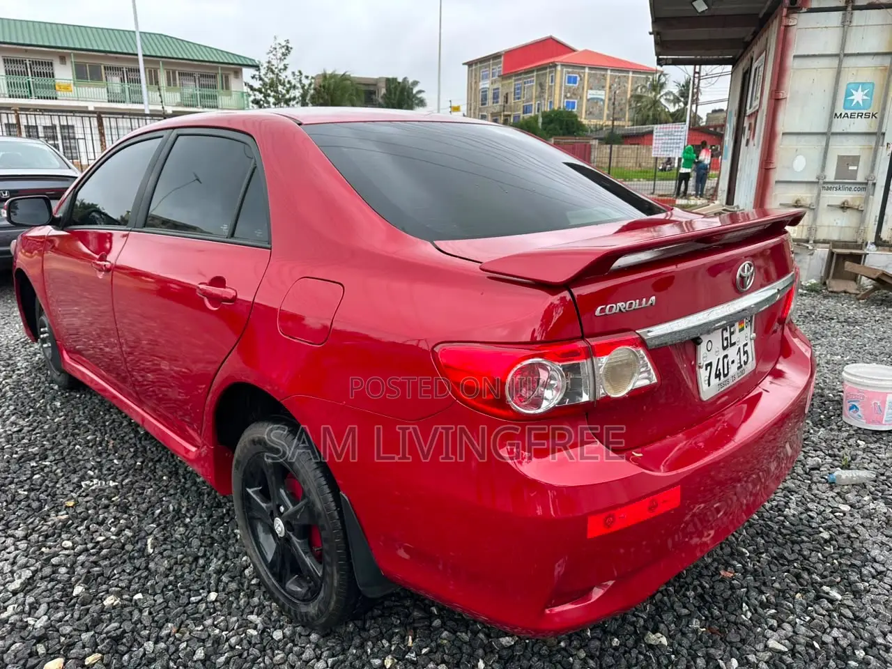 Toyota Corolla S 4dr Sedan (1.8L 4cyl 4A) 2013 Red