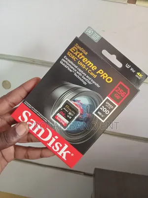 256GB Extreme Pro Memory Card