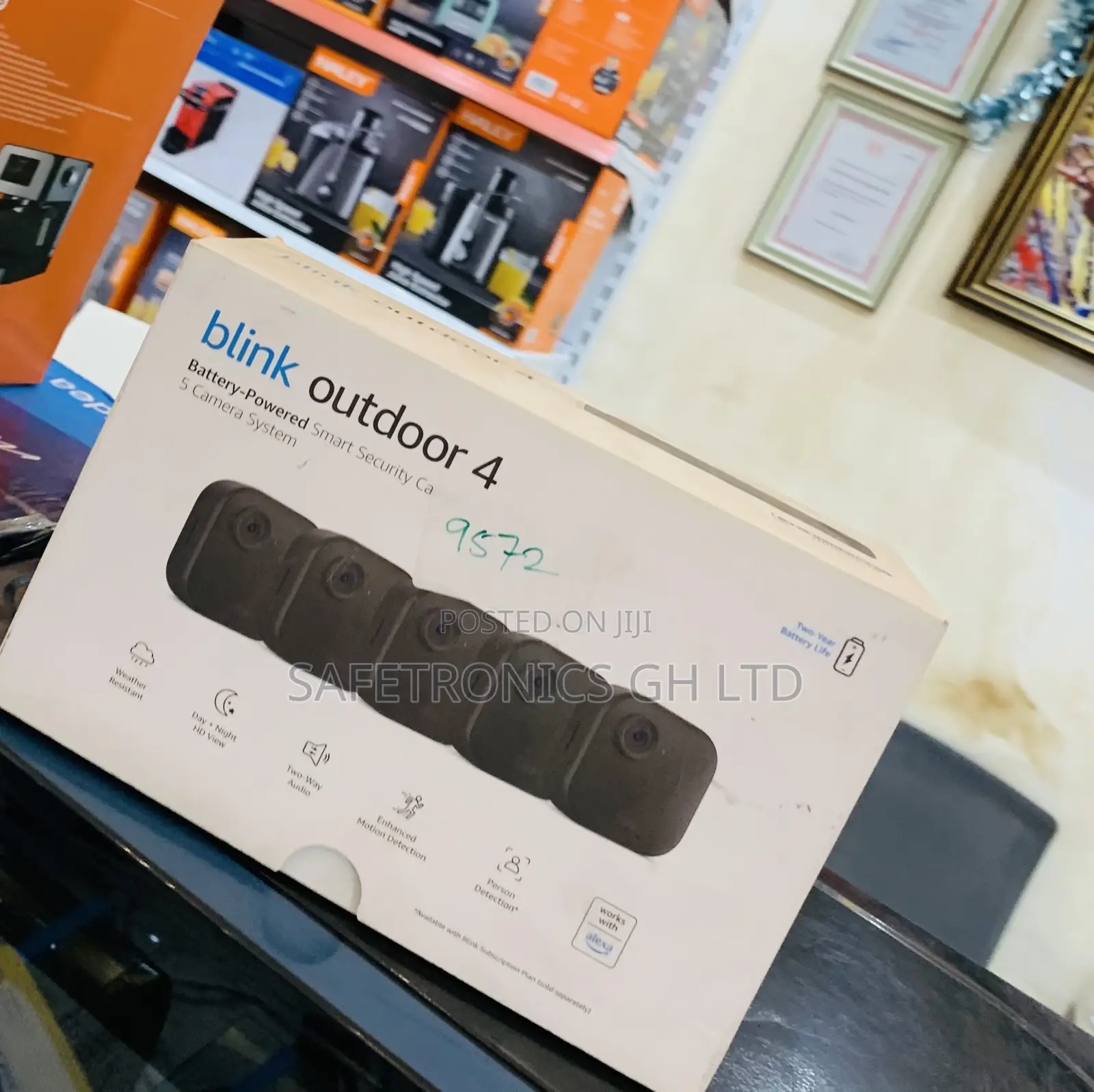 Zealous Blink Outdoor 4 Battery-Powered Wirefree Smart Security Camera