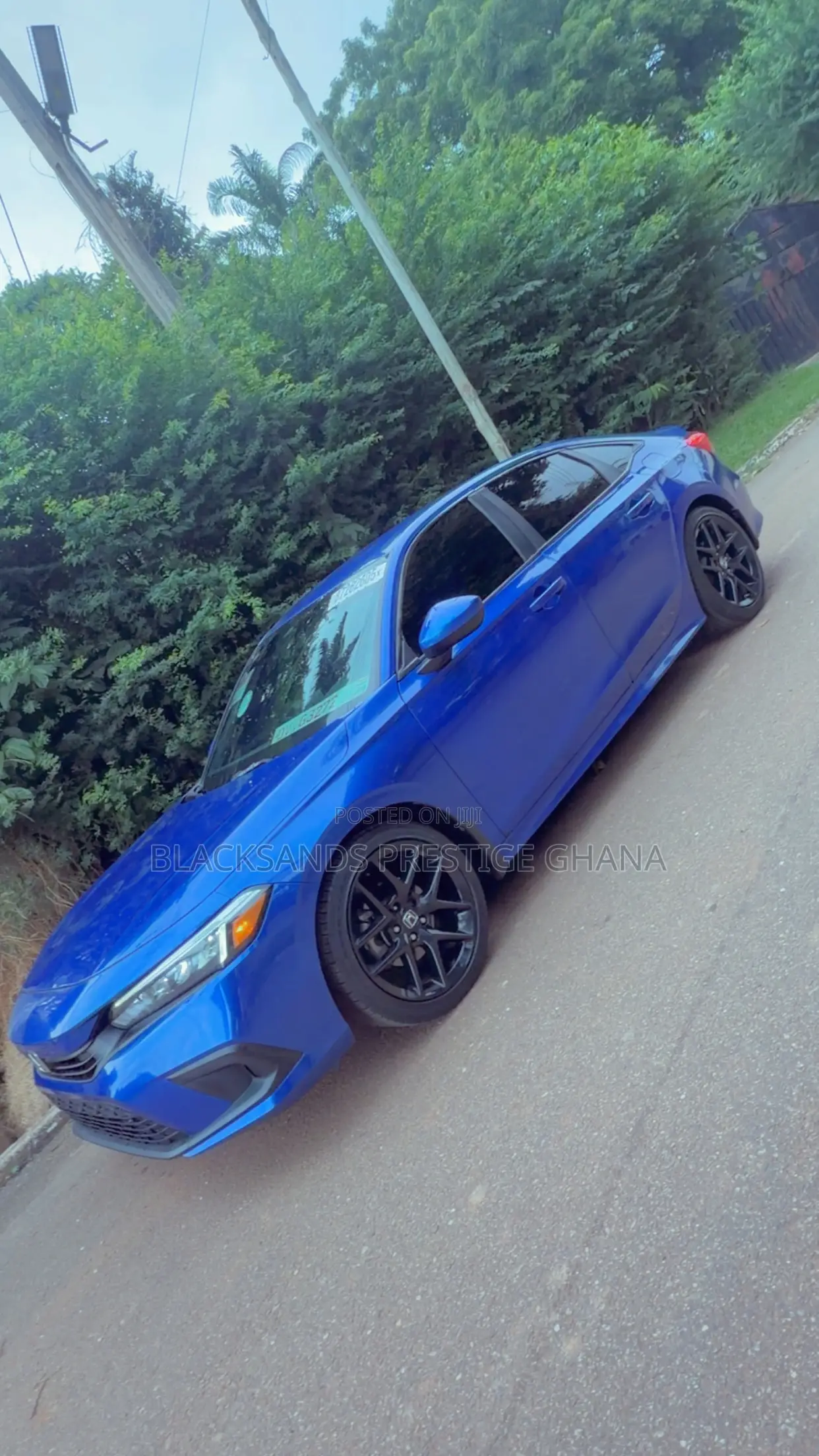 Honda Civic Sport CVT 2024 Blue