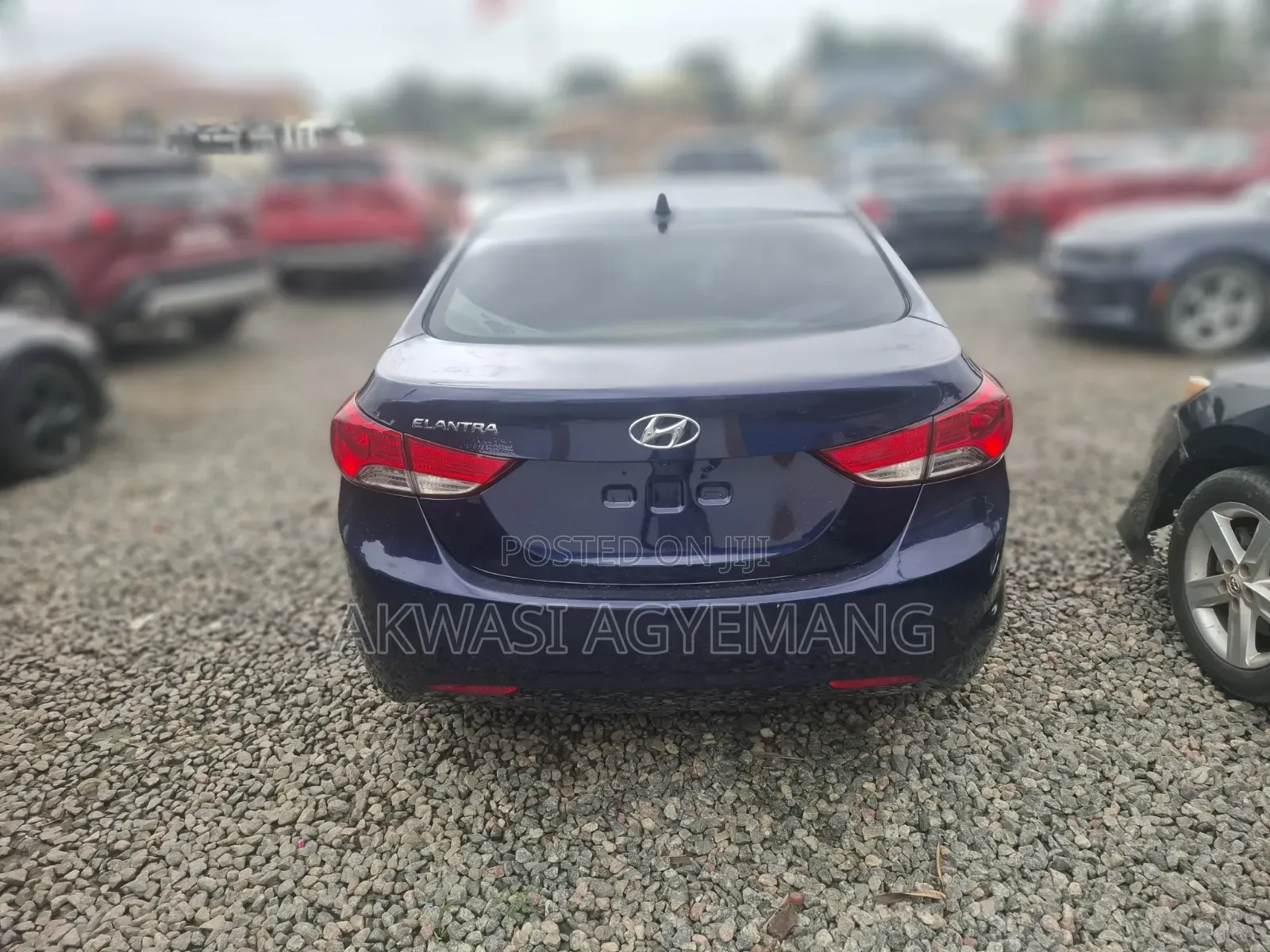 Hyundai Elantra 2012 Blue