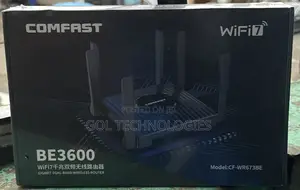 Comfast Be3600 Wifi7 Gigabit Dual-Band Wireless Router Cf-Wr673be