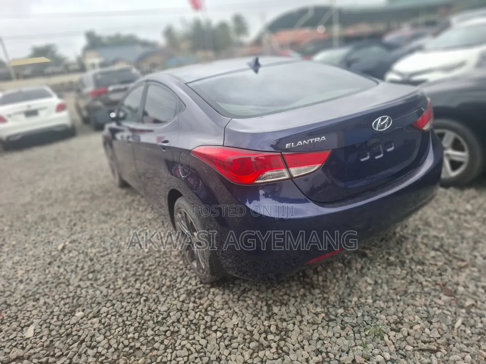 Hyundai Elantra 2012 Blue