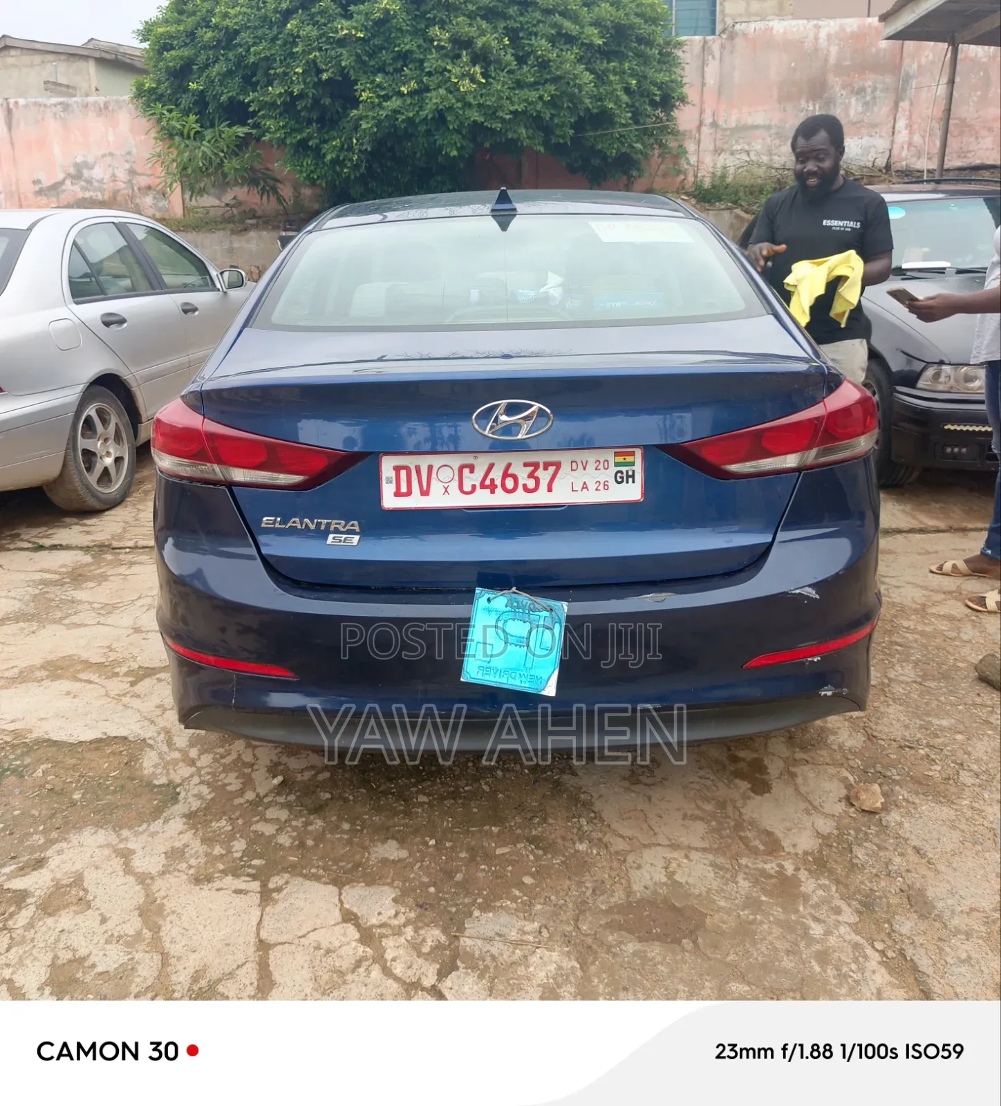 Hyundai Elantra 2017 Blue