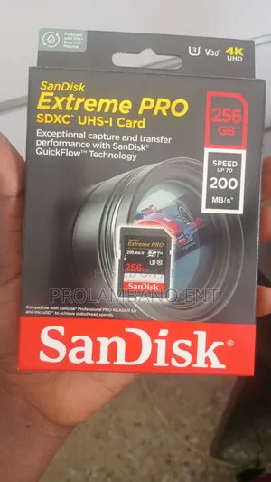 256GB Extreme Pro Memory Card