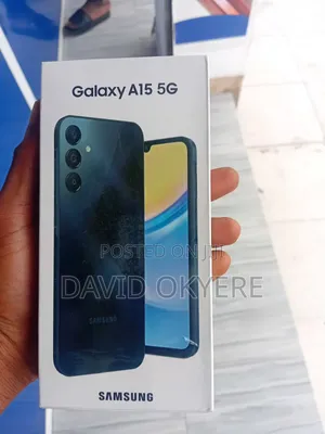New Samsung Galaxy A15 128 GB Black