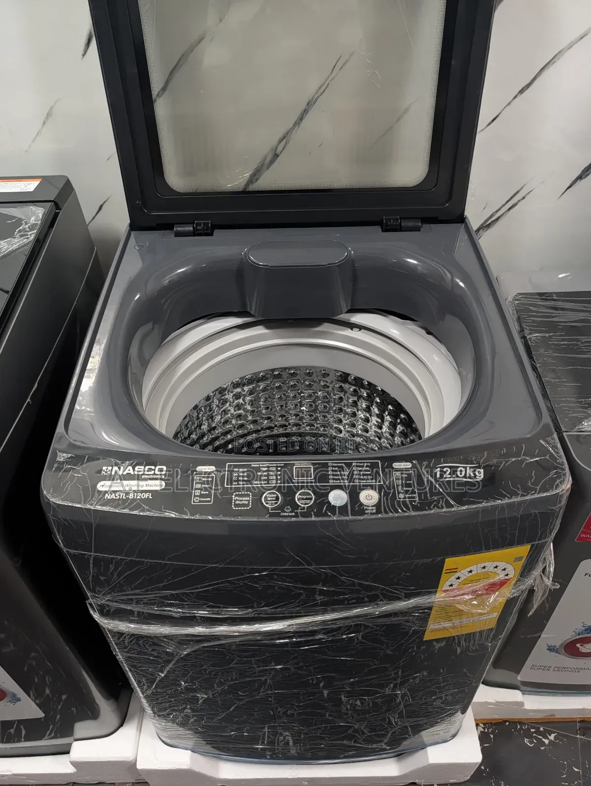 Nasco 12kg Top Load Fully Automatic Washing Machine