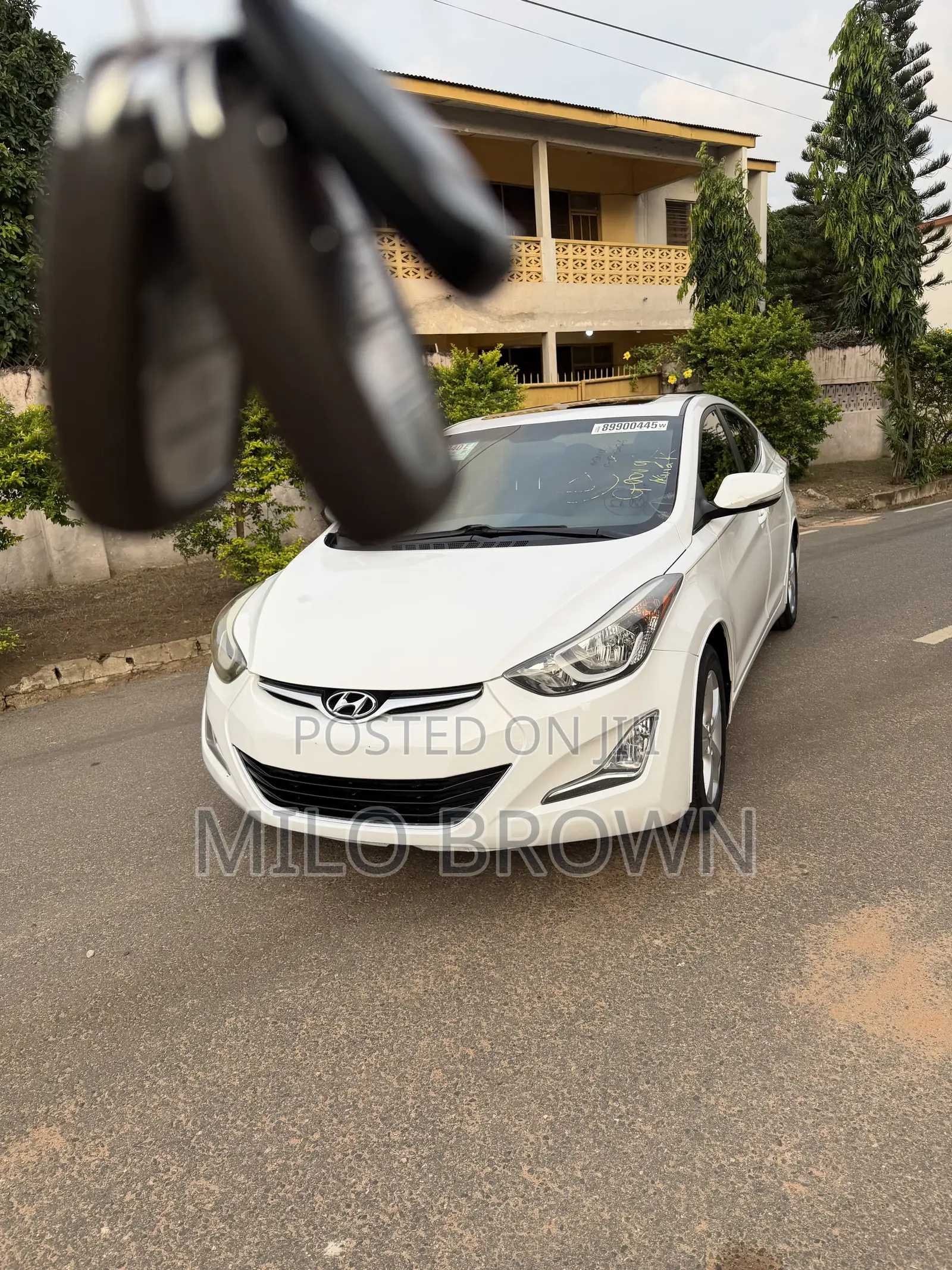 Hyundai Elantra SE Sedan FWD (1.8L 4cyl 6A) 2016 White