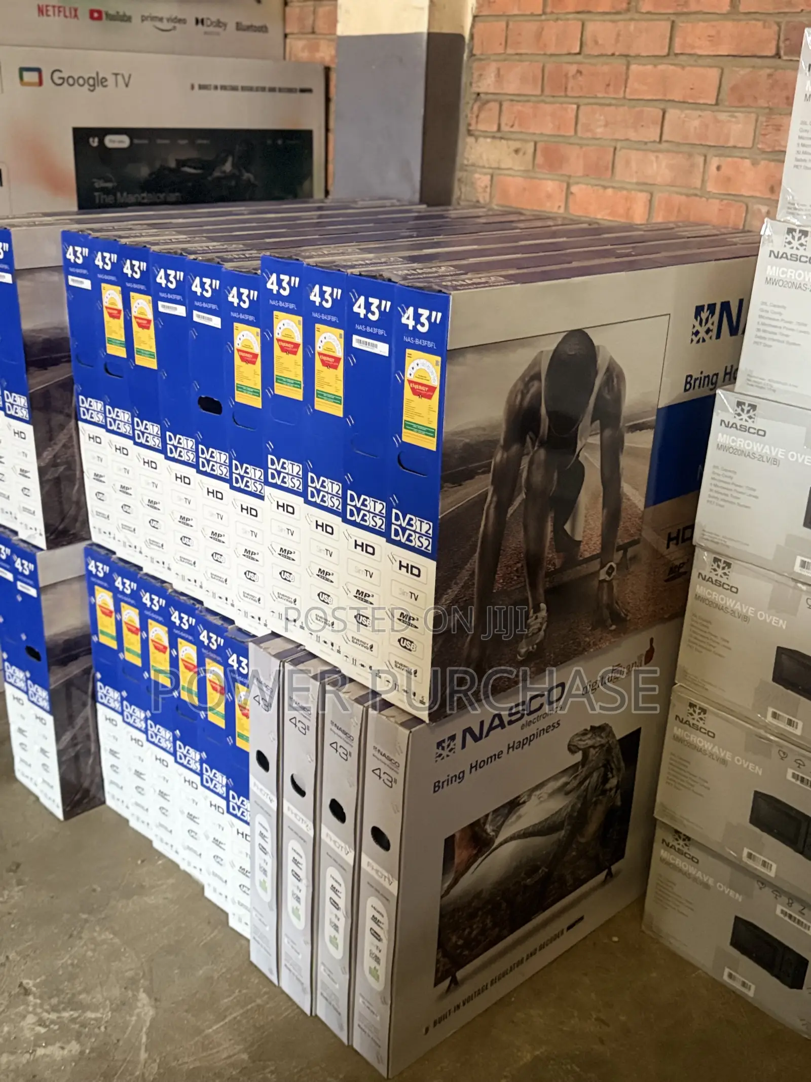 Nasco 43′′ LED Digital Satellite Television