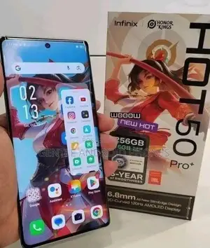 New Infinix Hot 50 Pro+ 4G 256 GB Gold