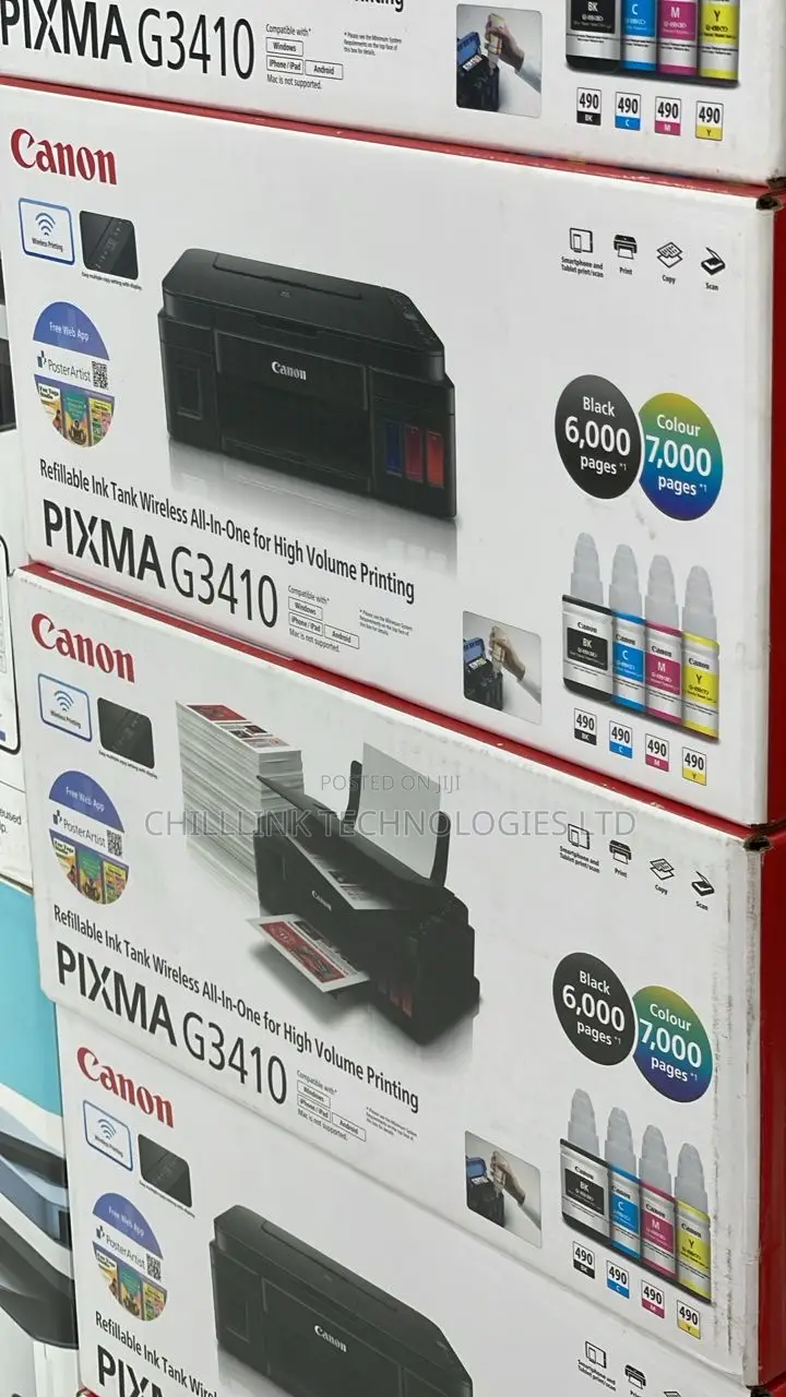 Canon Pixma G3410 All in One Color Printer