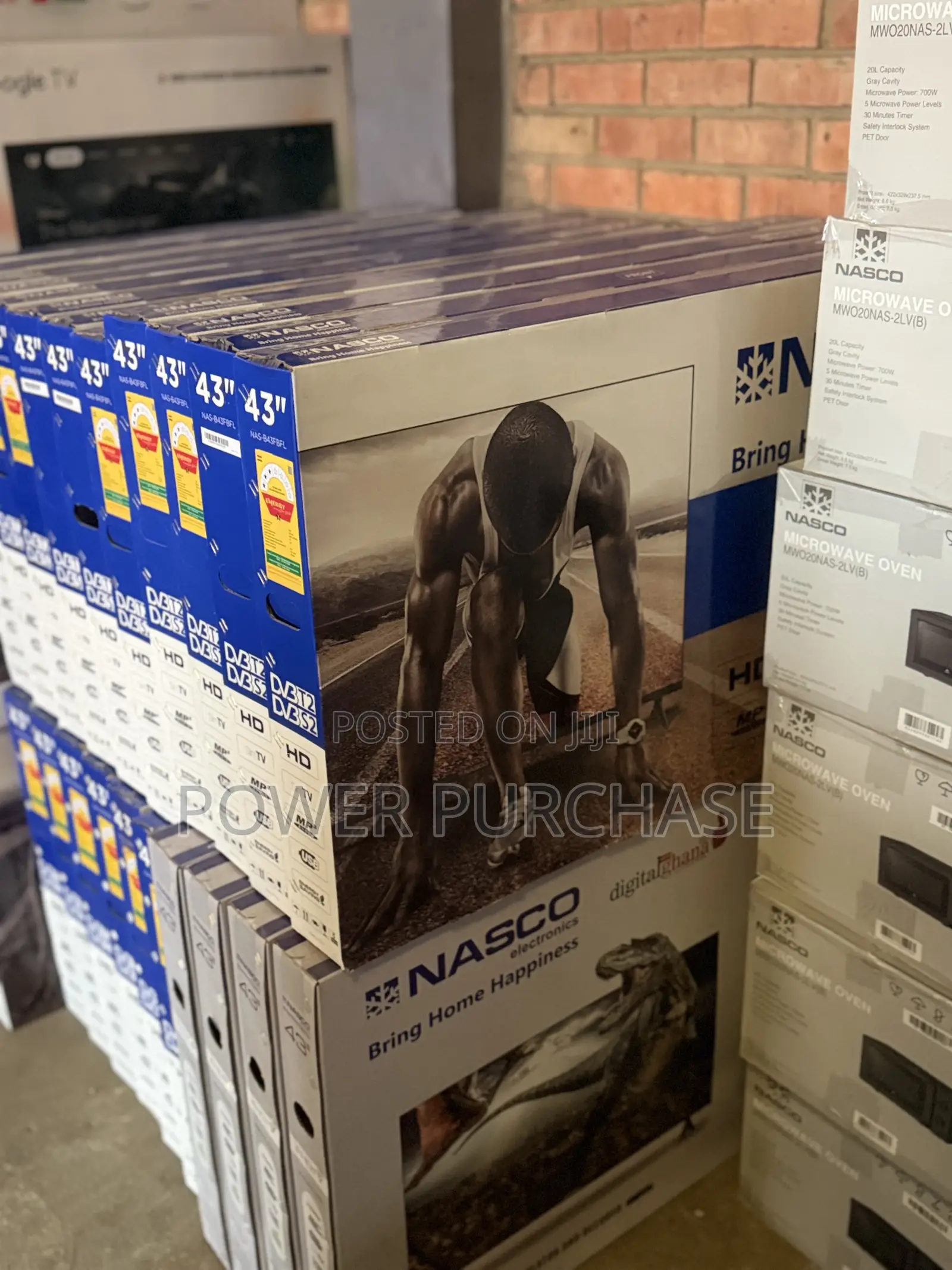 Brand New Nasco 43” Digital Satellite