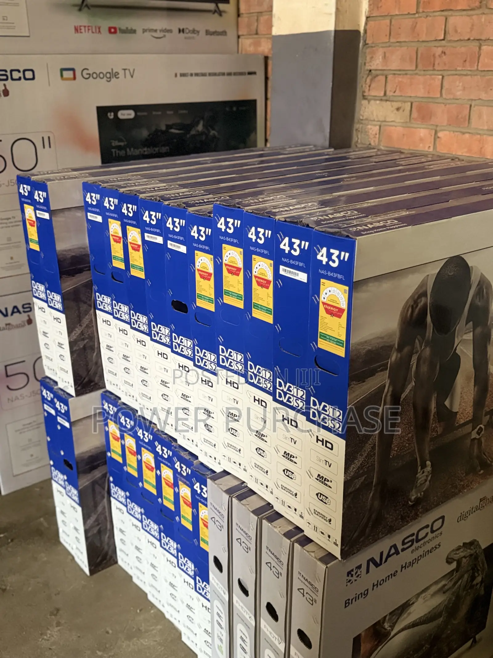 Brand New Nasco 43” Digital Satellite