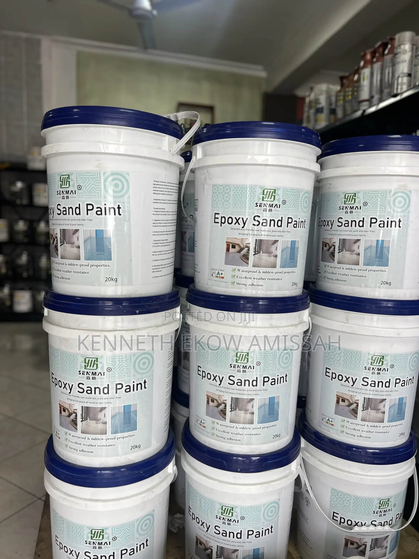 Epoxy Sand Paint