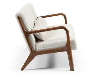 Sofa ( 2 Seater ) Wooden Arms