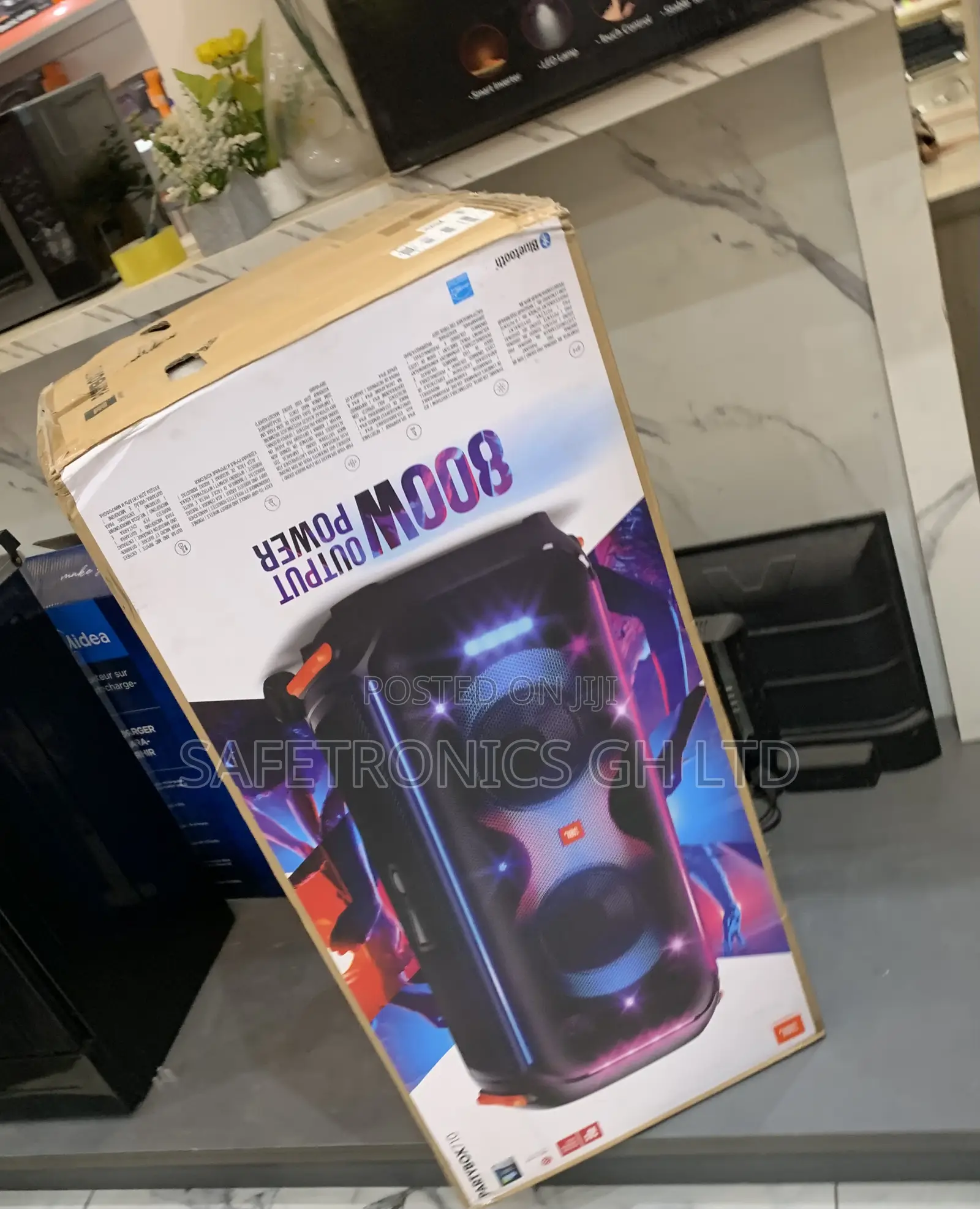 Perfect New JBL PartyBox 710 Portable Bluetooth Speaker – Black