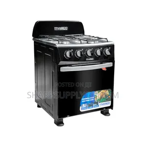 Nasco 4 Burner Gas Cooker With Grill
