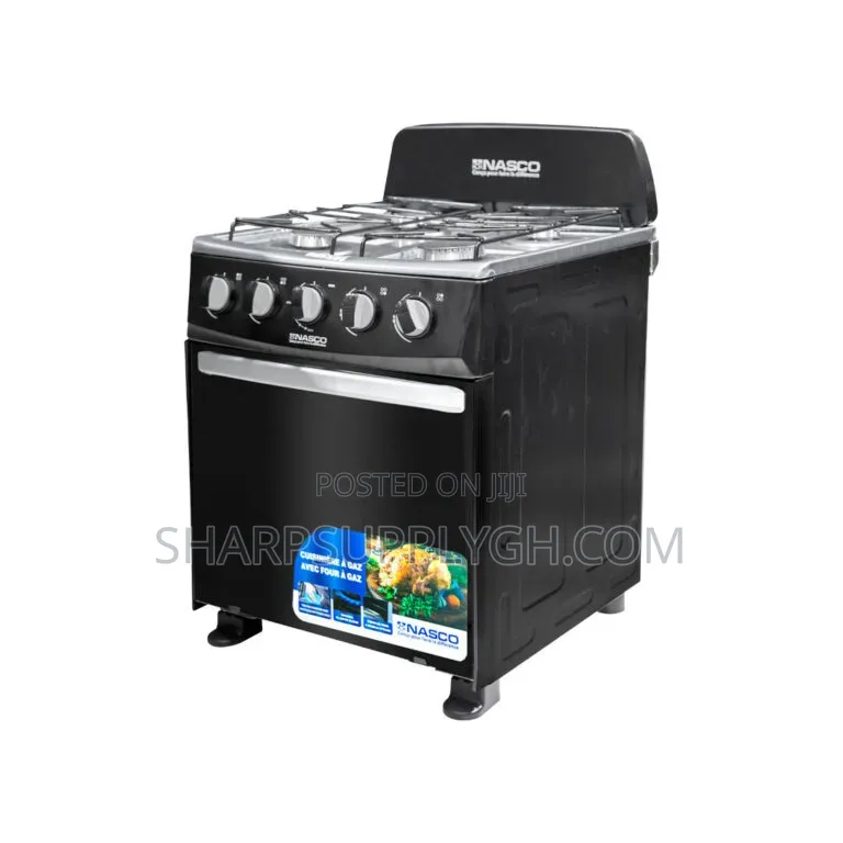 Nasco 4 Burner Gas Cooker With Grill