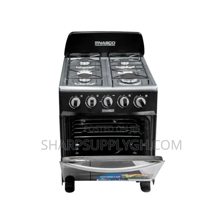 Nasco 4 Burner Gas Cooker With Grill