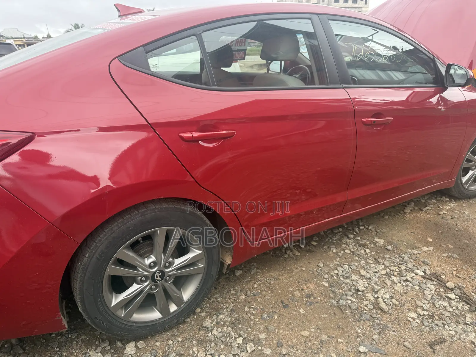 Hyundai Elantra Limited 2018 Burgundy