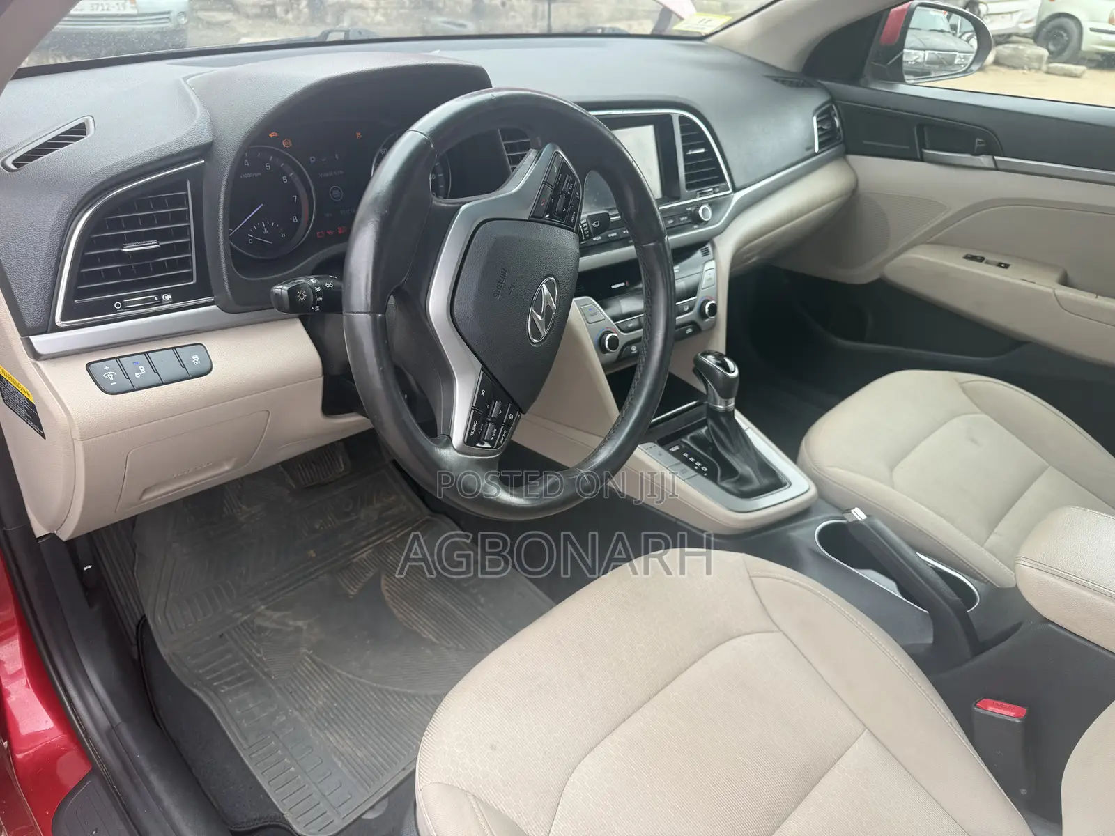 Hyundai Elantra Limited 2018 Burgundy