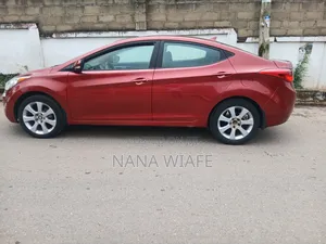Hyundai Elantra Limited 2012 Red