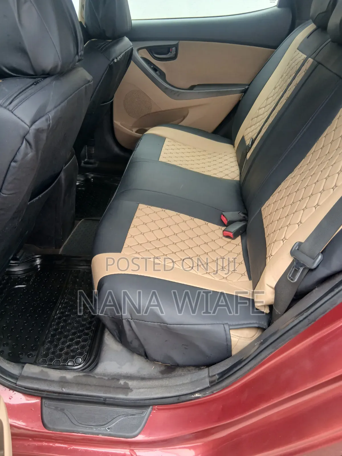 Hyundai Elantra Limited 2012 Red
