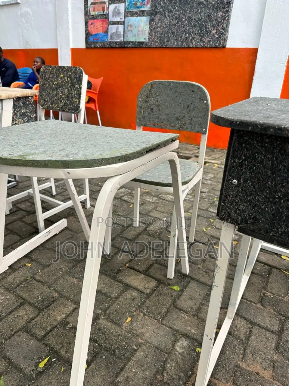 School Desks Made From Recycled Plastic Boards