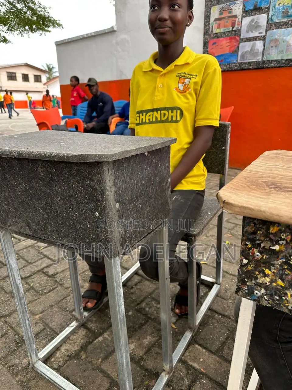 School Desks Made From Recycled Plastic Boards