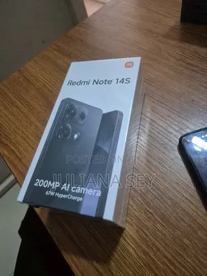 New Xiaomi Redmi Note 14S 256 GB Black