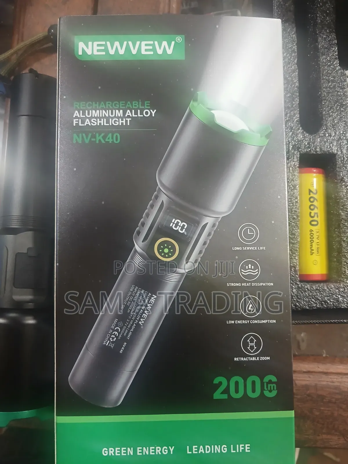 NV- Rechargeable Flashlight