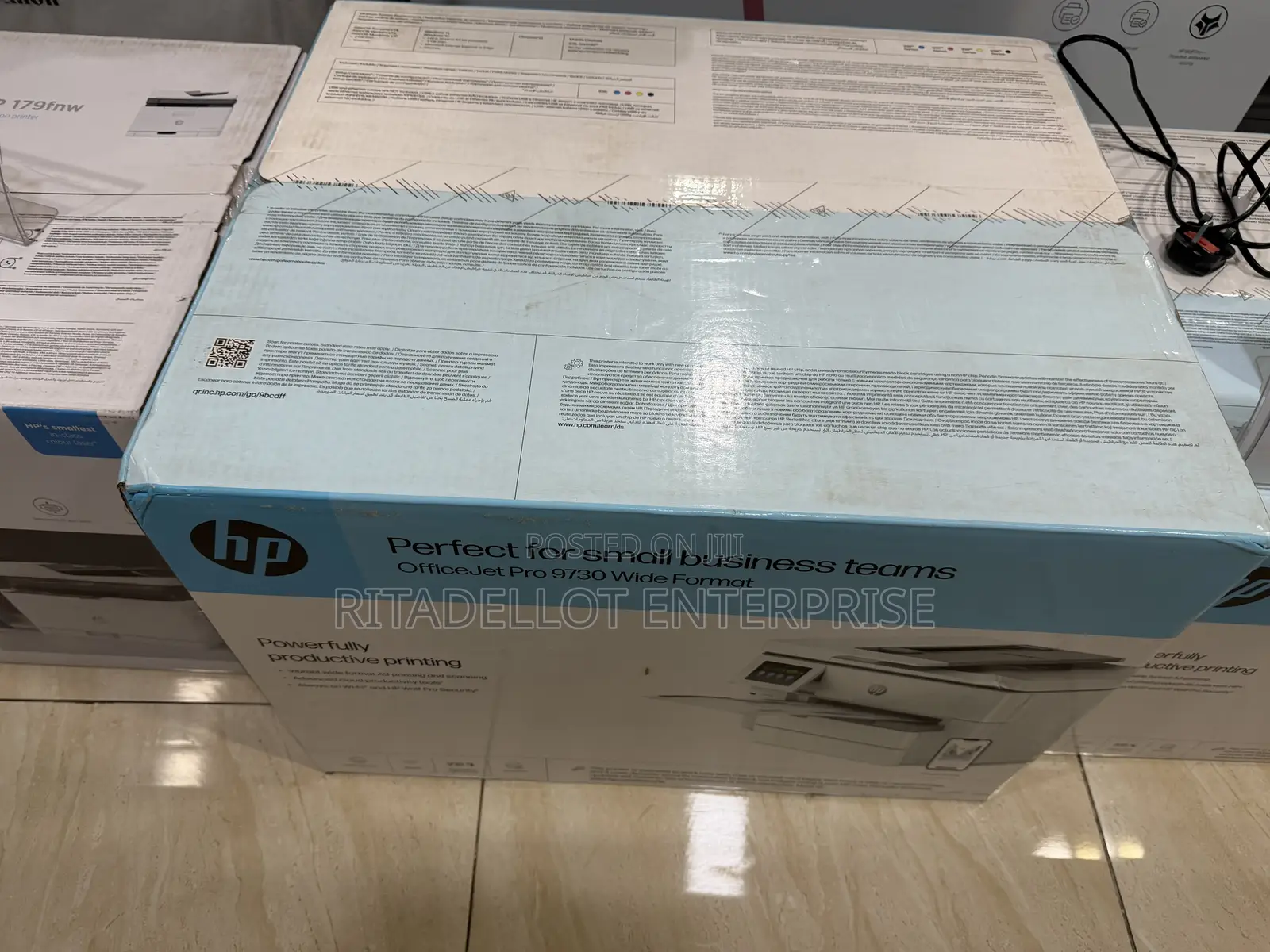 HP OfficeJet Pro 9730-Color Print Scan Copy Duplex