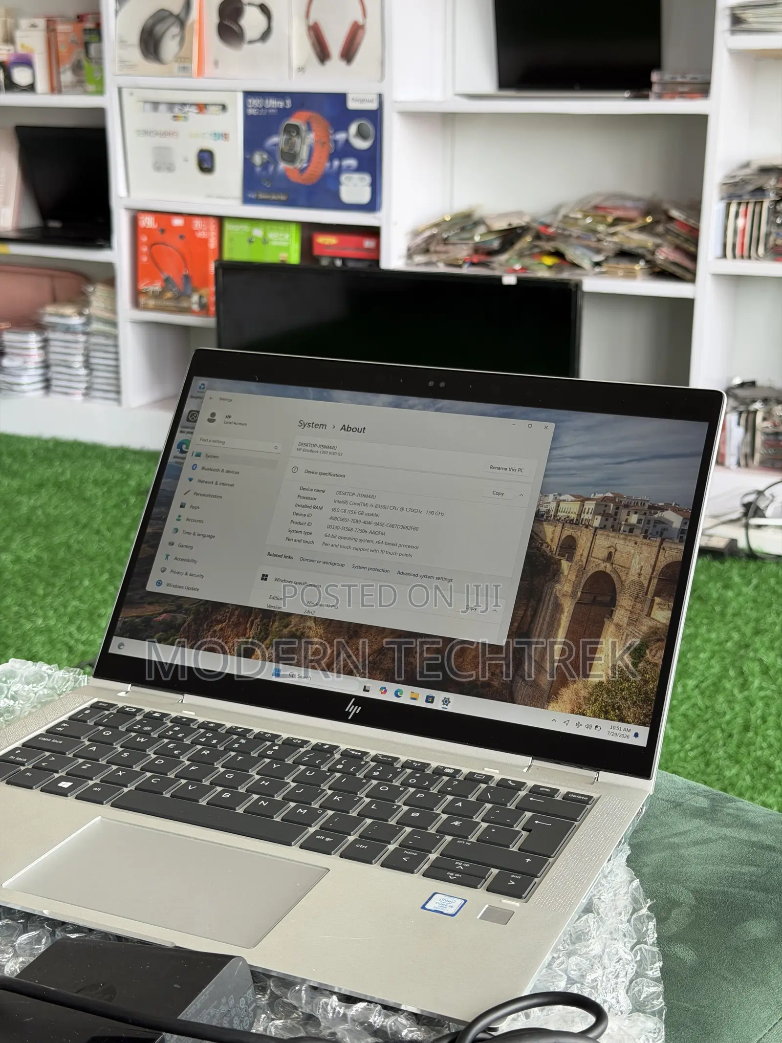 New Laptop HP EliteBook X360 1030 G3 16GB Intel Core i5 SSD 256GB